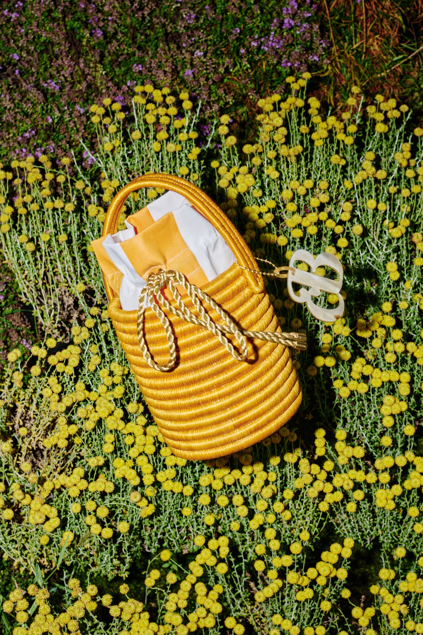 Bolso Leandra mini amarillo